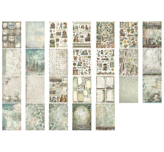 Junk Journal Book "Herbarium Silvae"