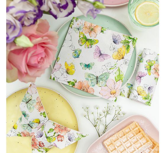 Napkins "Enchanted Butterflies"
