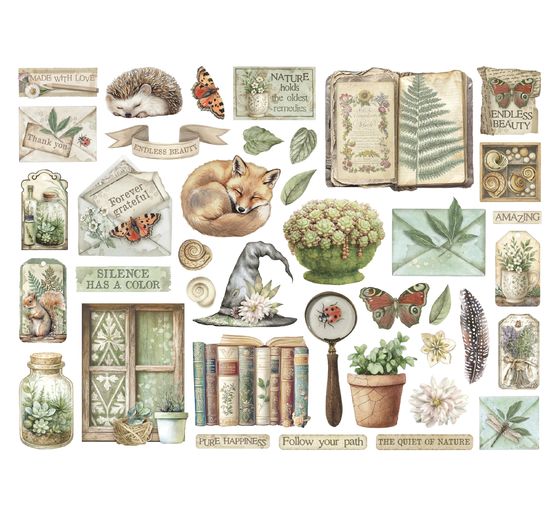 Motivi fustellati "Herbarium Silvae"