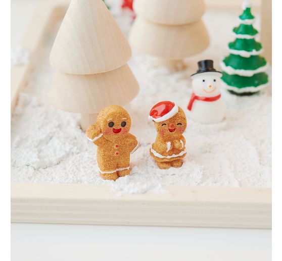 Miniature gingerbread men "Cookie"