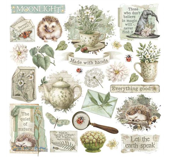 Assortimento di Rub On "Herbarium Silvae"