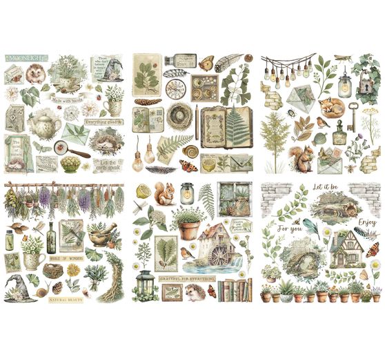 Assortimento di Rub On "Herbarium Silvae"