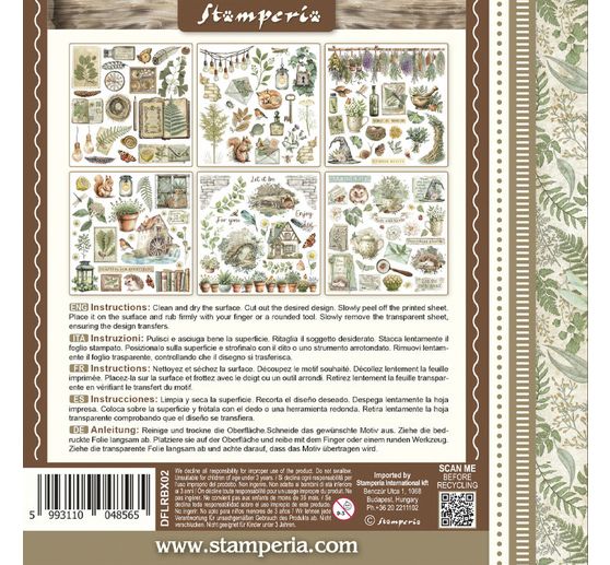 Assortimento di Rub On "Herbarium Silvae"