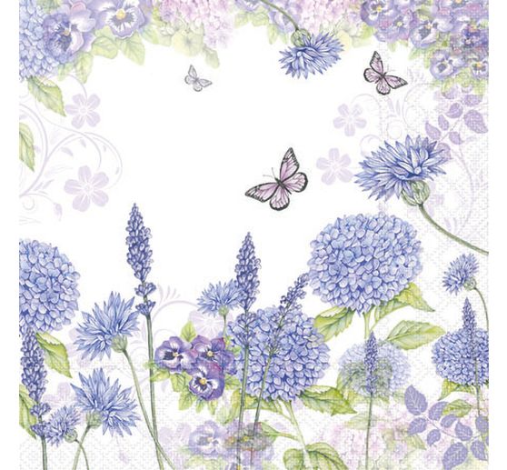 Napkin "Purple Wildflowers"