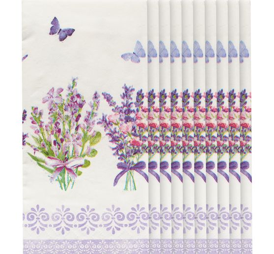 Paper handkerchiefs "Lovely Lavender"