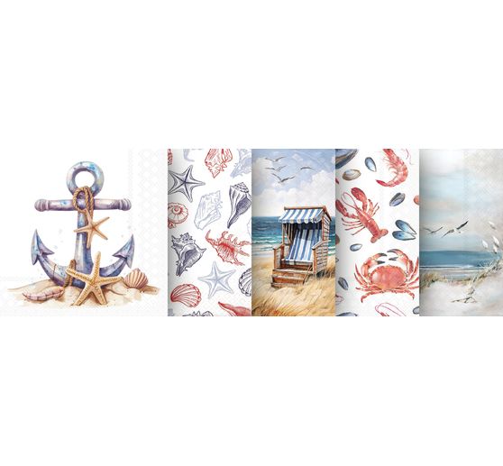 Set di tovaglioli VBS "By the Sea"