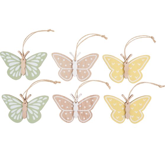 Pendenti decorativi farfalle VBS "Liva"