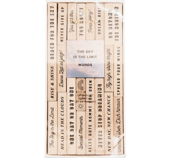 Set di timbri XL "The Sky is the Limit"