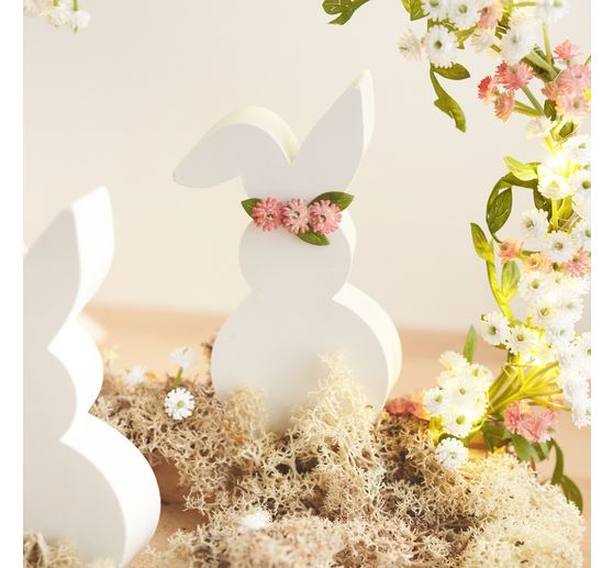 Anello in metallo "Circle", bianco