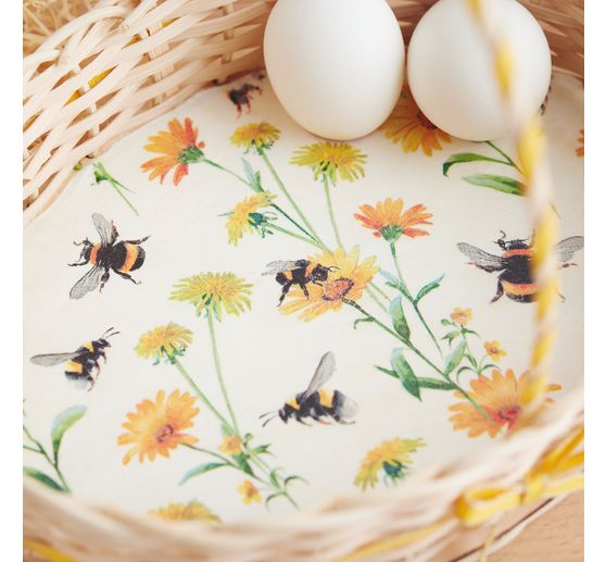 Kit per lavoretti rattan VBS "Cestino ovale"