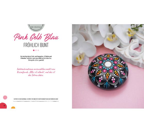 Libro "Steine bemalen - MANDALA"