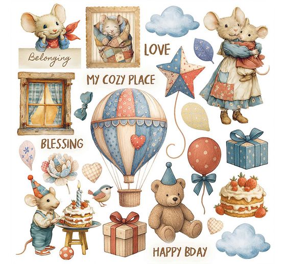 Assortimento di Rub On "Family"