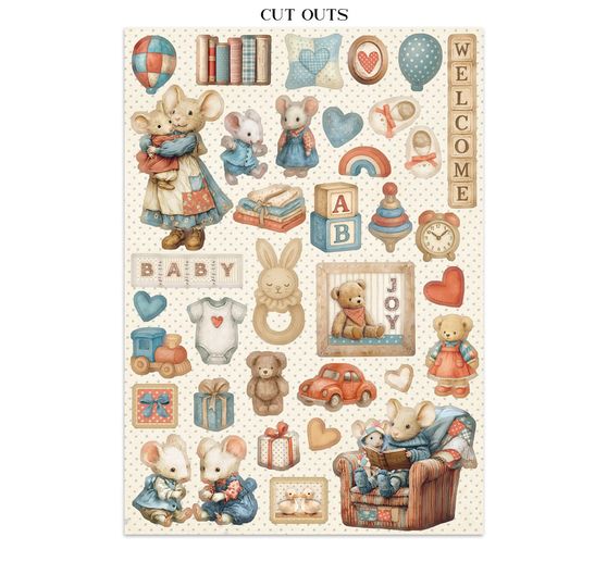 Junk Journal Book "Baby"