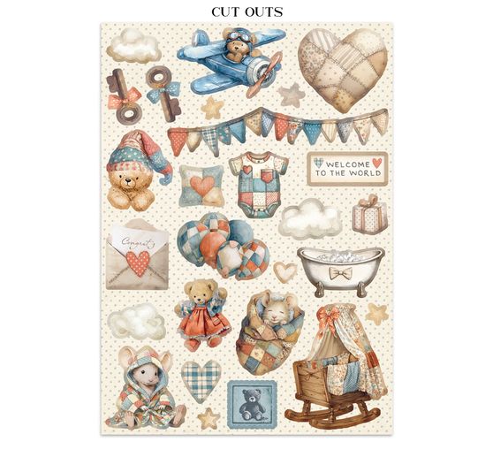 Junk Journal Book "Baby"