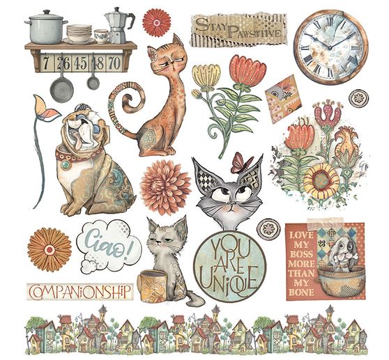 Assortimento di Rub On "Furry Friends"