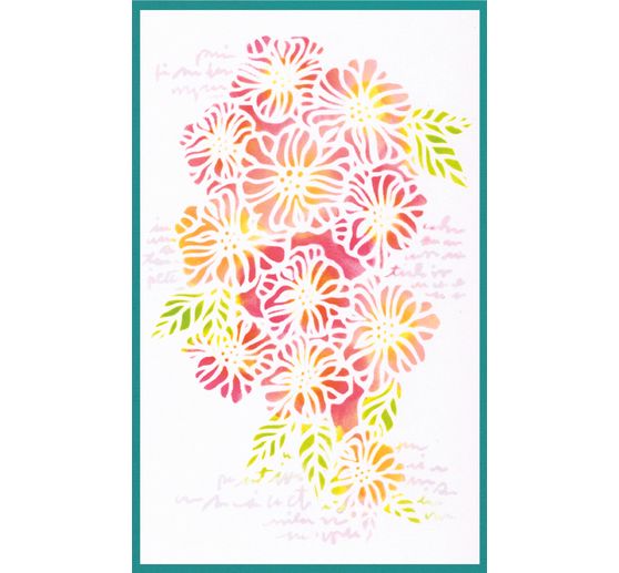 Sizzix Stencil Set "Botanicals", 4 pieces