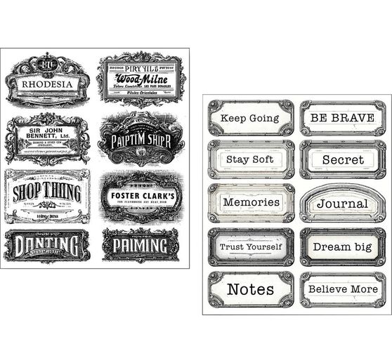 Art Stickers "Lithographs"