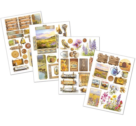 Junk Journal & Ephemera Book "Yellowstone"