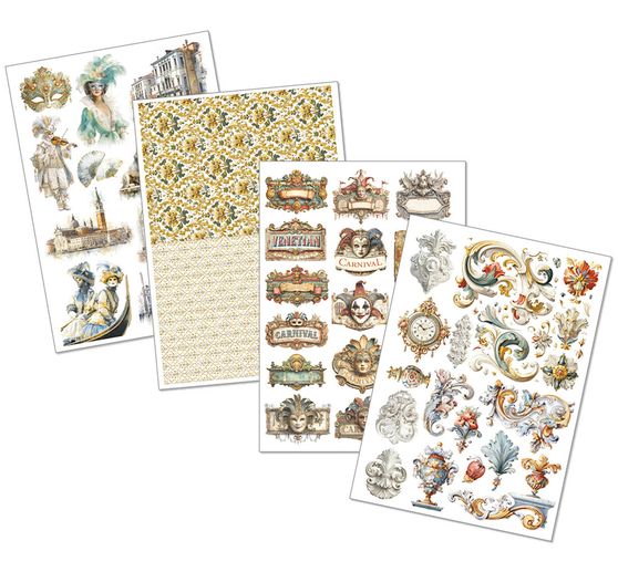 Junk Journal & Ephemera Book "Venice Dream"