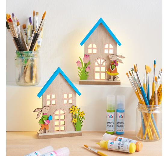 VBS Micro LED chain of lights, with timer, 10 LEDs