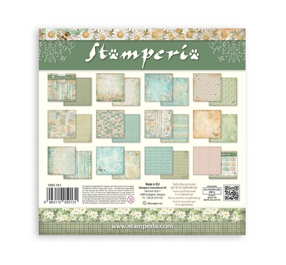 Scrapbook block "Daisy Art Backgrounds"