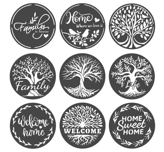 VBS Stencil set "Tree of Life"