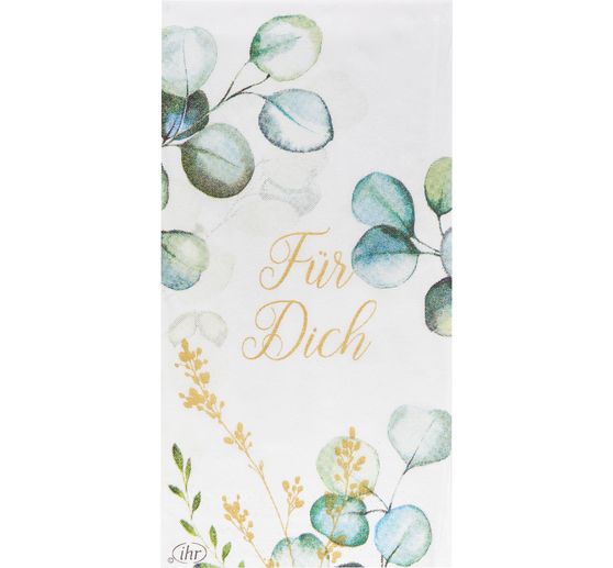 Paper handkerchiefs "F&uuml;r Dich"