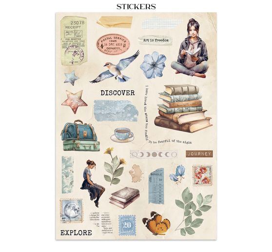 Junk Journal Book "Secret Diary"