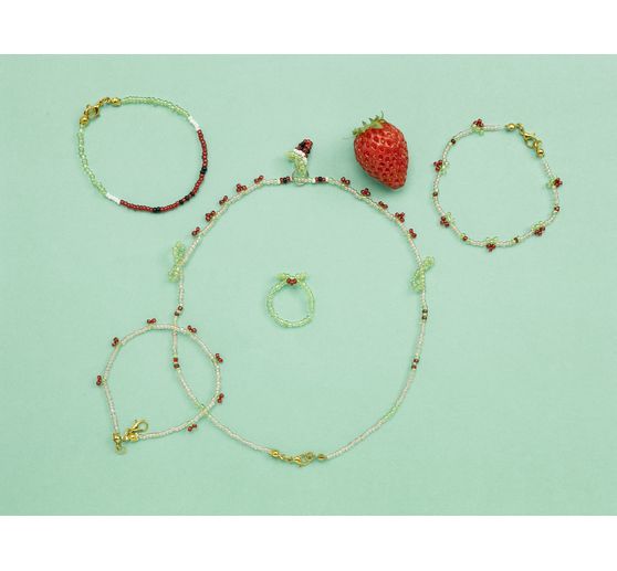 Set di gioielli con perle "Fruity Summer"