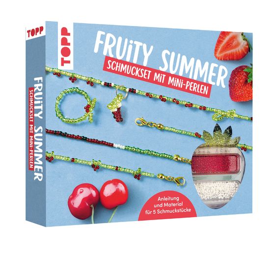 Set di gioielli con perle "Fruity Summer"