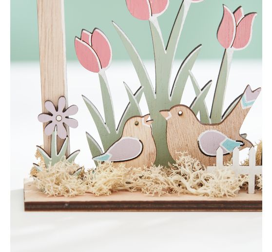 Kit di montaggio in legno "Risveglio di primavera" della VBS