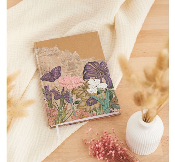 Stencil "Herbarium Silvae - Letter With Flowers"