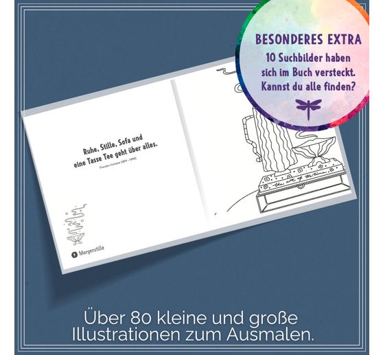 Libro "Colorful World - Ruhe & Achtsamkeit"