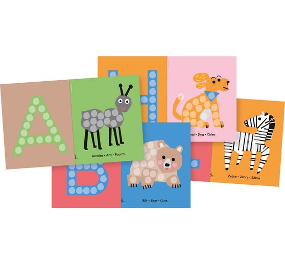 PlayMais Classic card set "ABC"