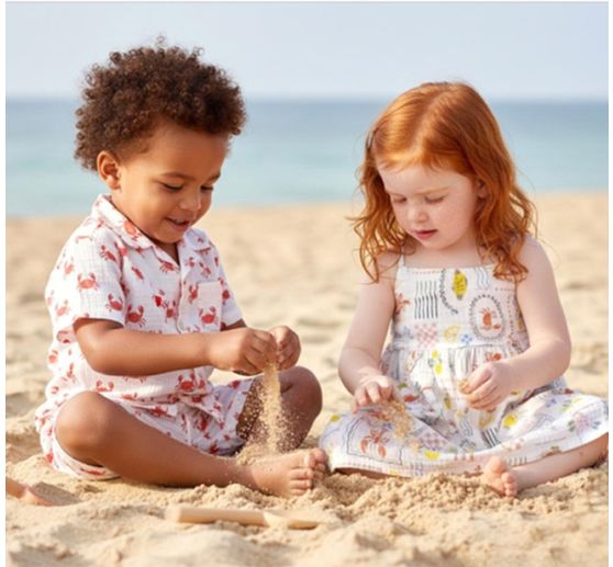 Muslin cotton fabric "Cagliari"