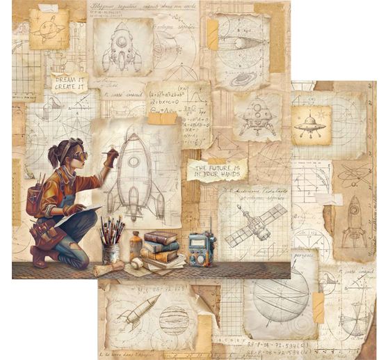 Scrapbook block "A New Beginning"