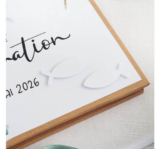 Album per raccoglitori ad anelli VBS, pagine in carta kraft