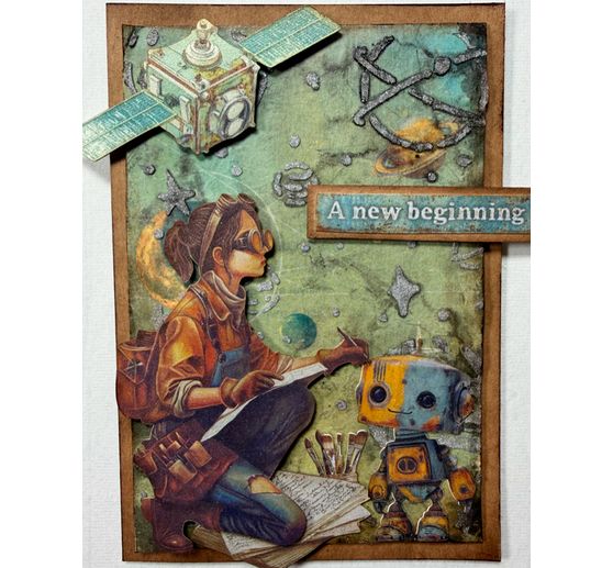 Motivi fustellati "A New Beginning"