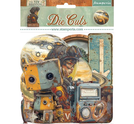 Motivi fustellati "A New Beginning"