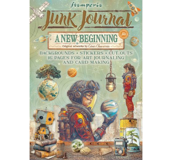 Junk Journal Book "A New Beginning"