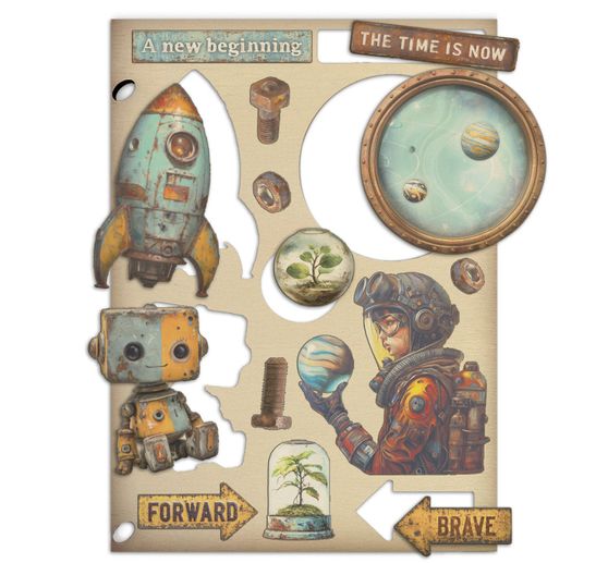 Lasercut motifs "A New Beginning"