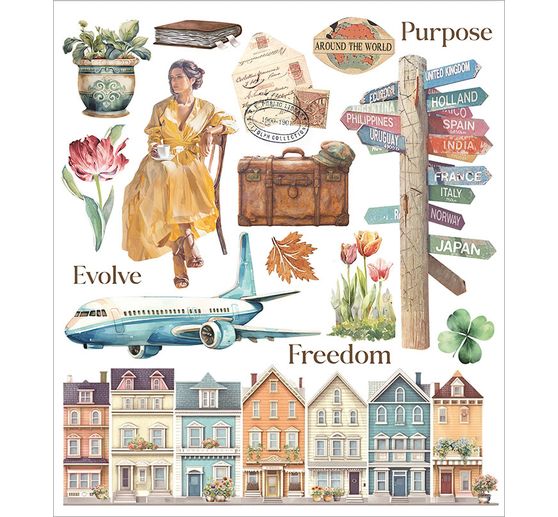 Assortimento di Rub On XL "Art of Travelling"