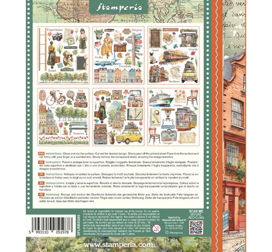 Assortimento di Rub On XL "Art of Travelling"