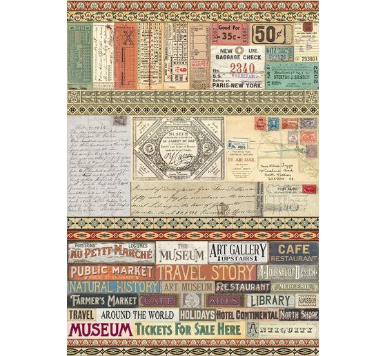 Junk Journal Book "Art of Travelling"