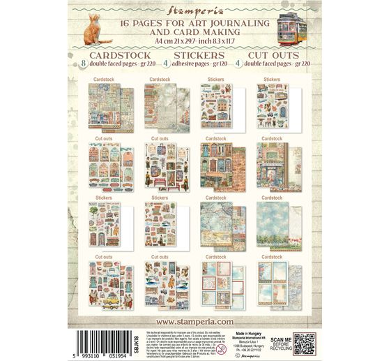 Junk Journal Book "Art of Travelling"