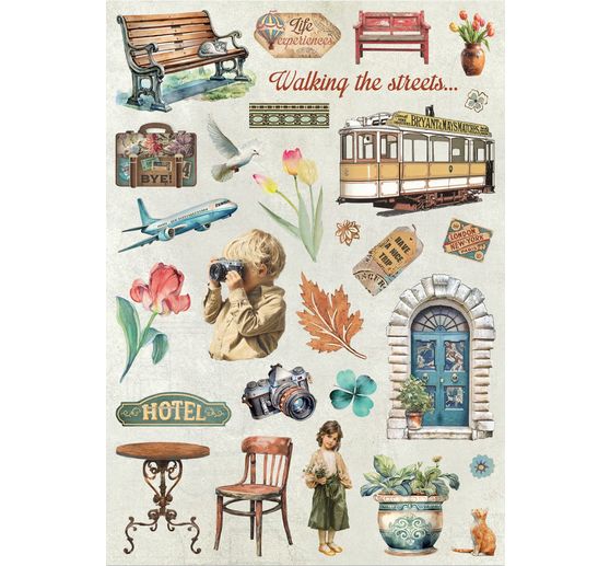 Junk Journal Book "Art of Travelling"