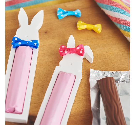 VBS Silicone casting mould "Chocolate bar holder Bunny"