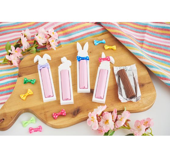 VBS Silicone casting mould "Chocolate bar holder Bunny"