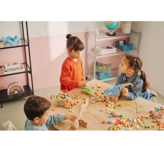 PlayMais Classic set di carte "Dinoworld"