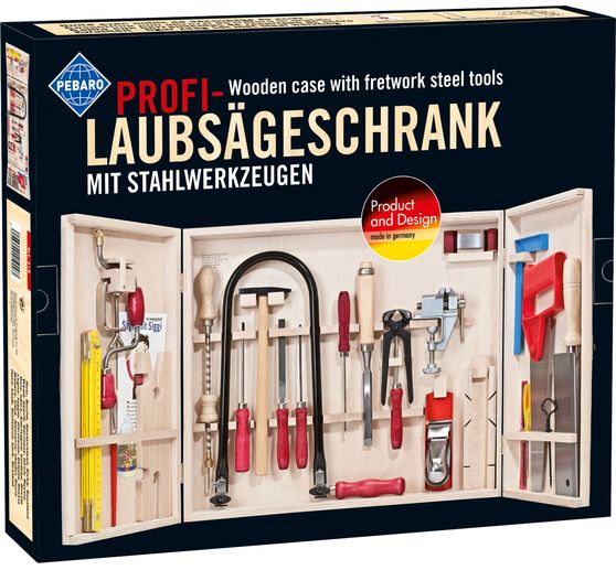 Mobile professionale per seghetto alternativo, 33 pezzi